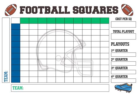 Free Football Pool Template