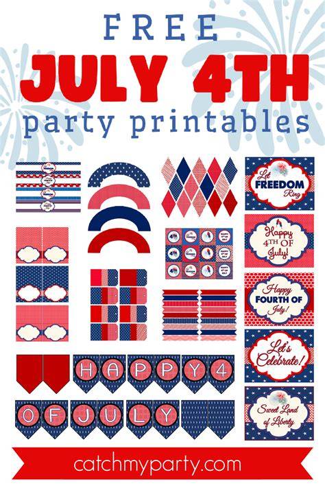 Free Fourth Of July Printables