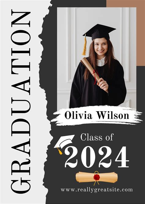 Free Grad Announcement Template