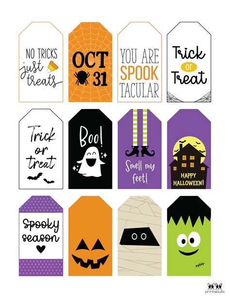 Free Halloween Tags Printables
