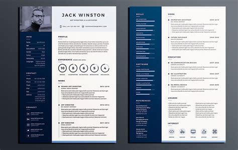Free Indesign Resume Template