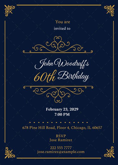 Free Invitation Templates