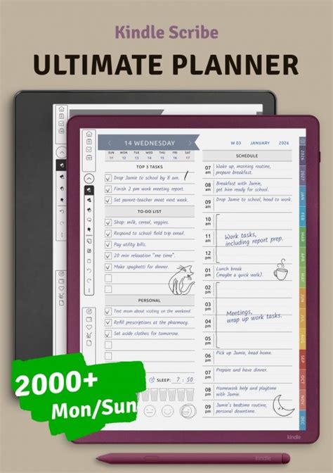 Free Kindle Scribe Templates