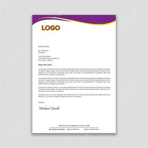 Free Letter Head Template