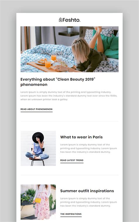 Free Mailchimp Newsletter Templates