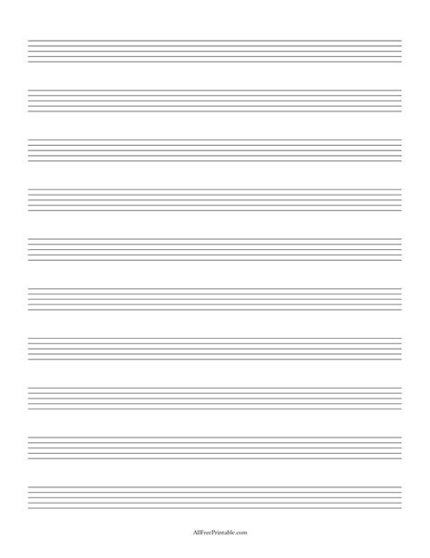 Free Manuscript Paper Printable
