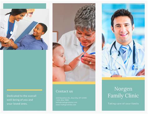 Free Medical Brochure Templates For Word