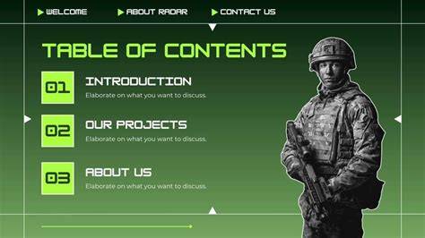 Free Military Powerpoint Templates