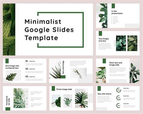 Free Minimalist Google Slides Templates
