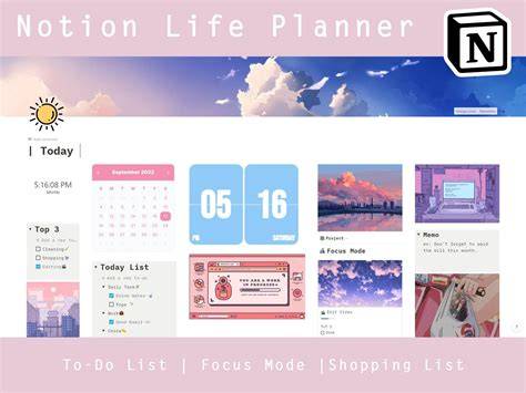 Free Notion Template Aesthetic