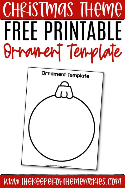 Free Ornament Templates