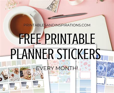 Free Planner Sticker Printables