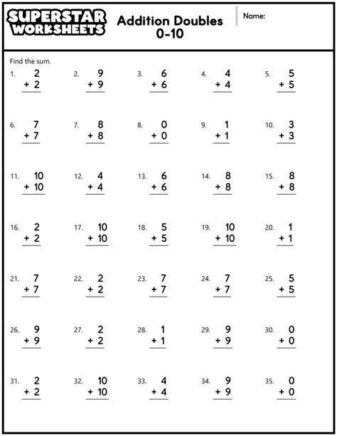Free Printable Addition And Subtraction Worksheets For 2nd Grade