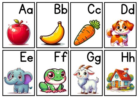 Free Printable Alphabet Letters Flashcards