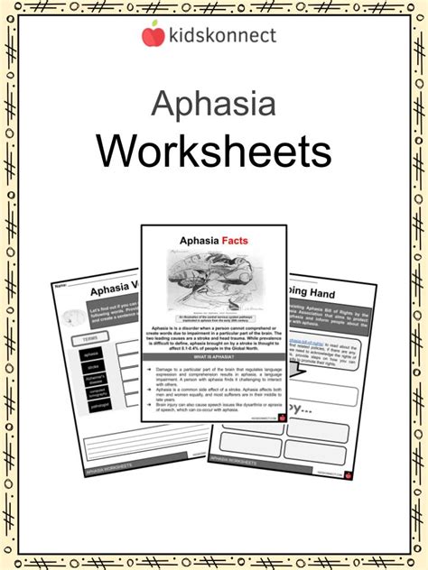 Free Printable Aphasia Worksheets