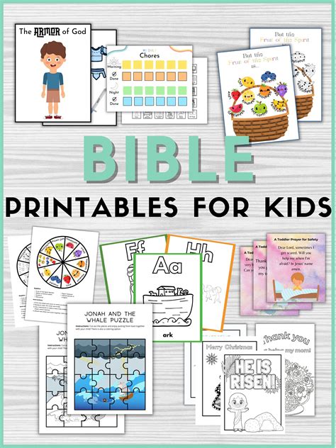 Free Printable Bible Lessons For Preschoolers