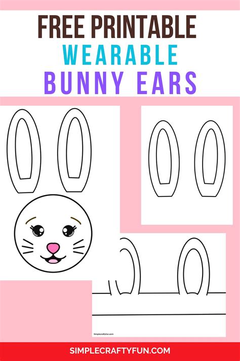 Free Printable Bunny Ears