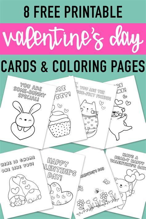 Free Printable Childrens Valentines Day Cards