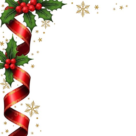 Free Printable Christmas Border Clipart