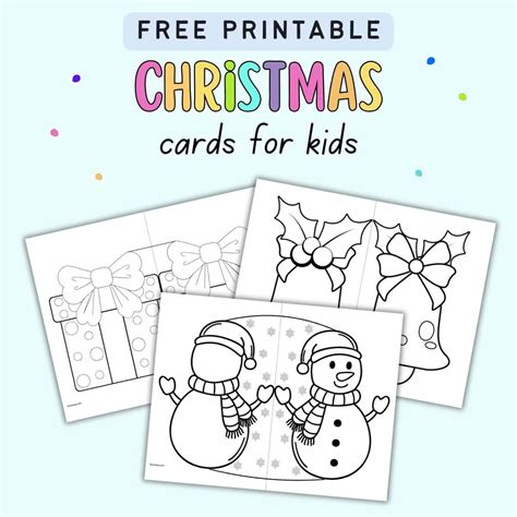 Free Printable Christmas Cards For Kids