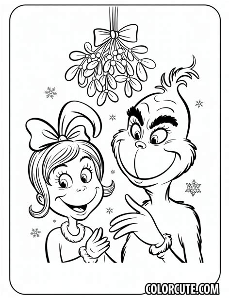 Free Printable Cindy Lou Who Coloring Pages
