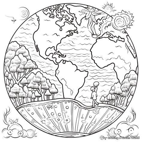 Free Printable Coloring Pages Of Earth For Adults Only