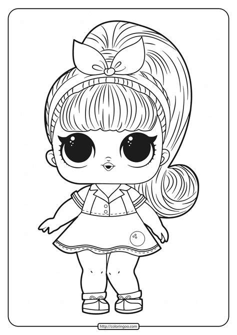 Free Printable Coloring Pages Of Lol Dolls