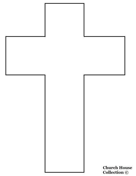 Free Printable Cross Template