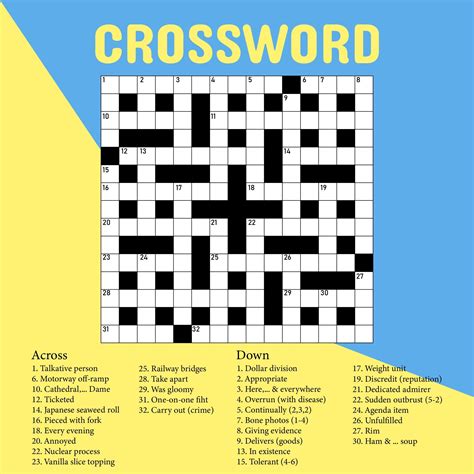 Free Printable Crosswords Online