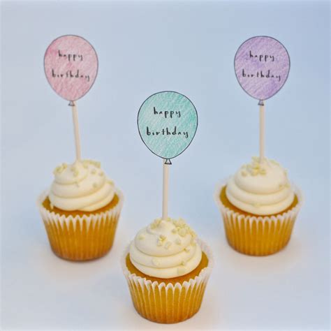 Free Printable Cupcake Picks