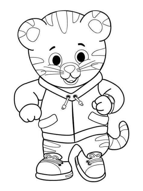 Free Printable Daniel Tiger Coloring Pages