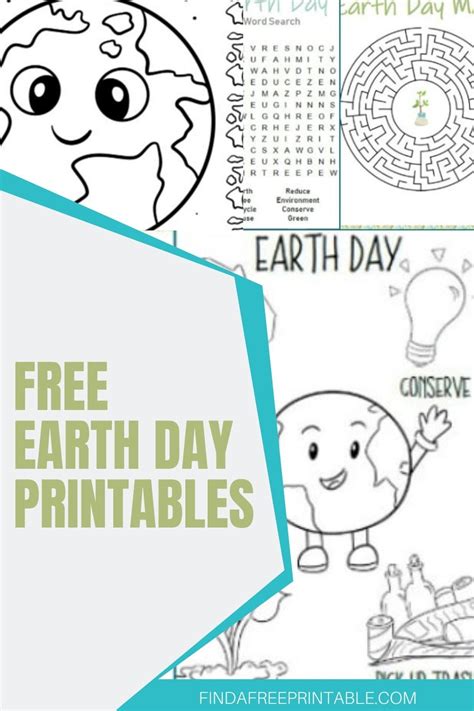 Free Printable Earth Day Worksheets