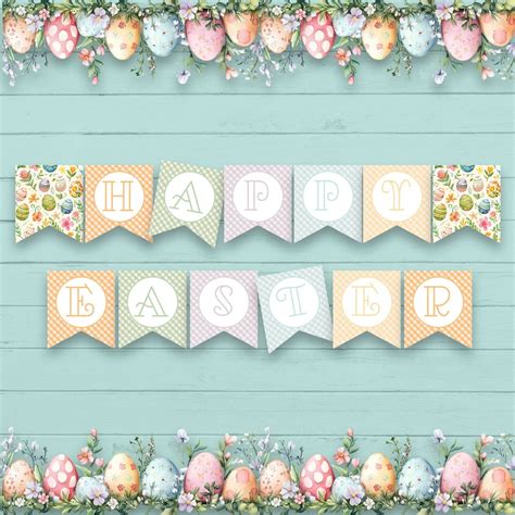 Free Printable Easter Banner Printable