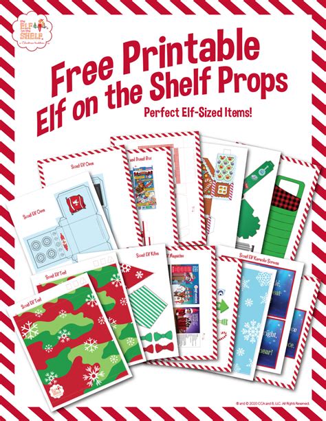 Free Printable Elf On A Shelf