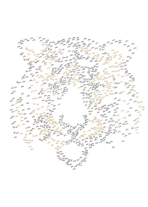 Free Printable Extreme Dot To Dot Animals