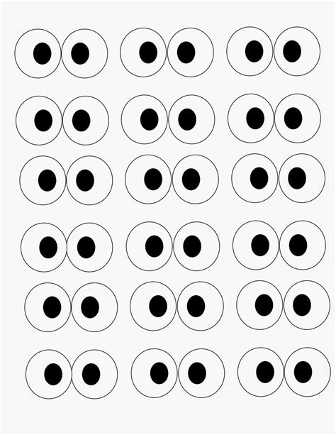 Free Printable Eyes For Crafts