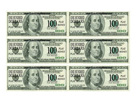 Free Printable Fake Money