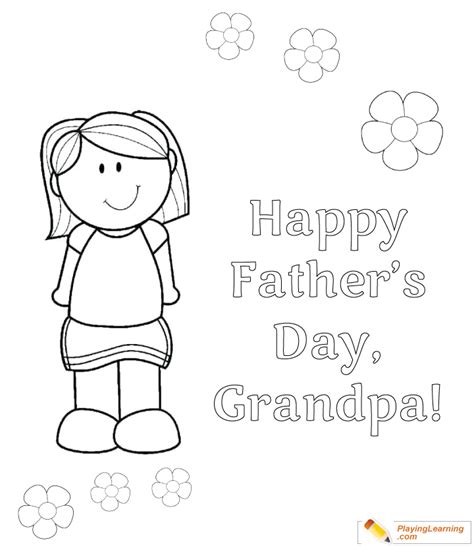 Free Printable Fathers Day Coloring Pages For Grandpa