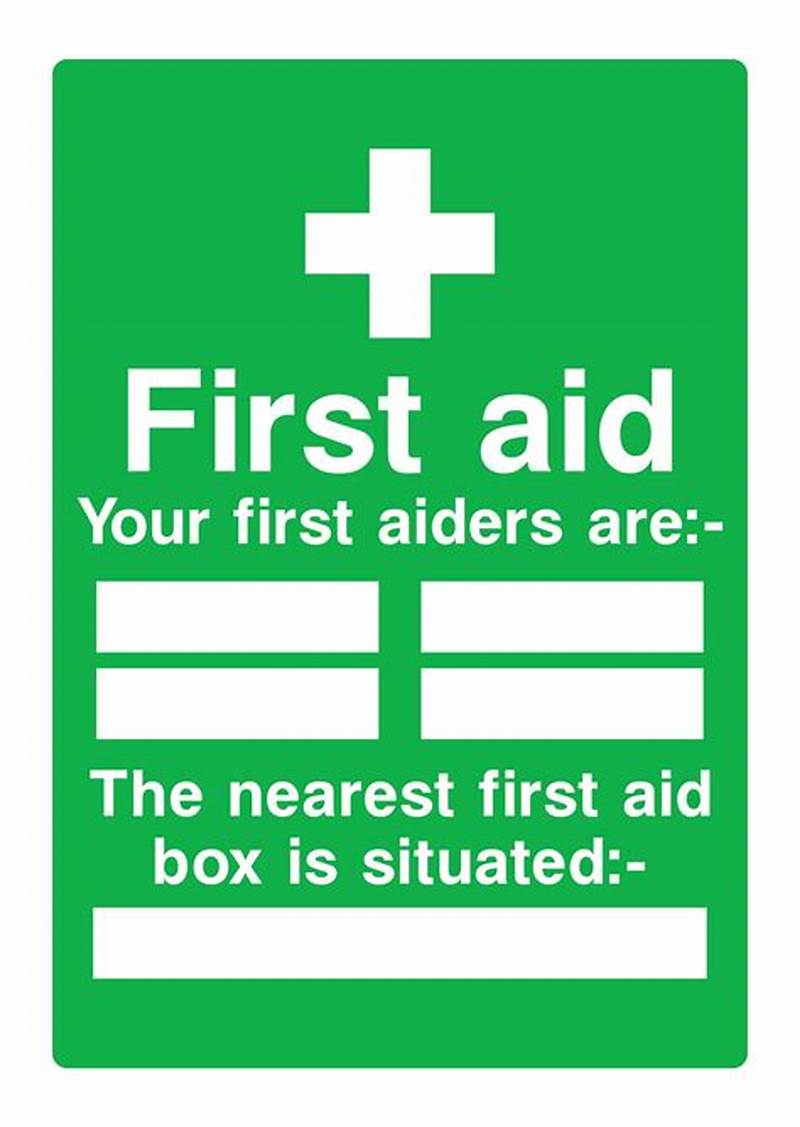 Free Printable First Aid Sign Printable
