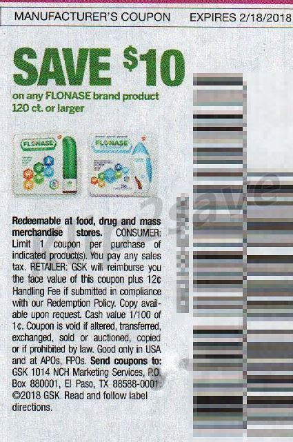 Free Printable Flonase Coupons