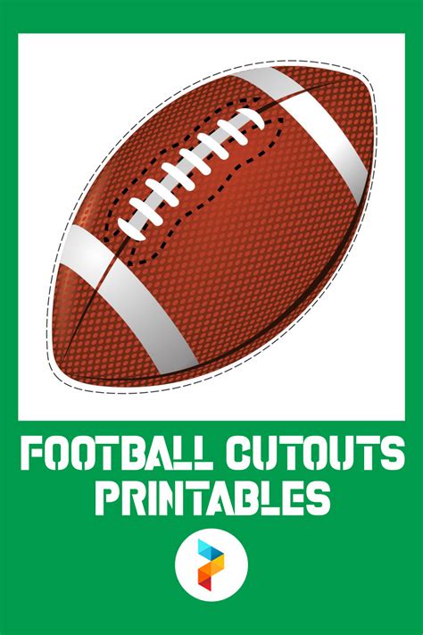Free Printable Football Cutouts