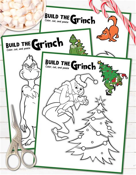 Free Printable Grinch Activities For Kids