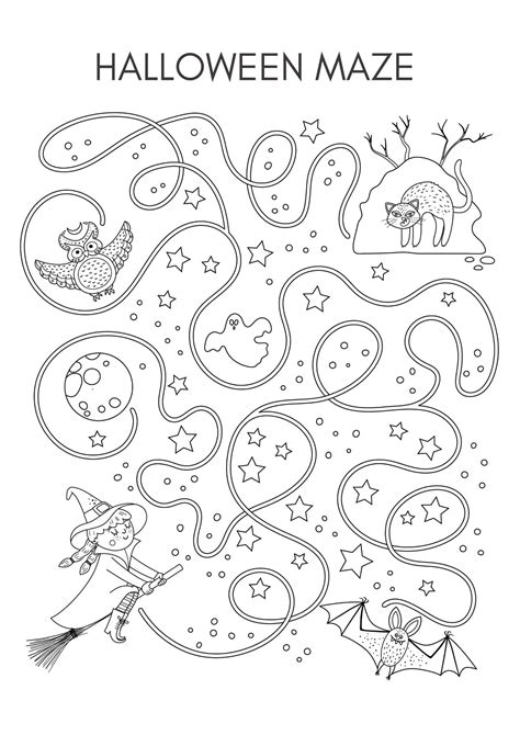 Free Printable Halloween Activities For Kids