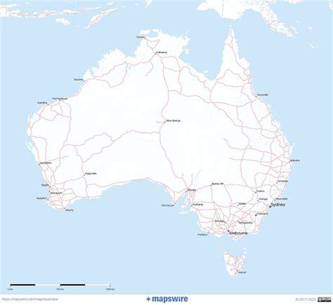 Free Printable Map Of Australia With States