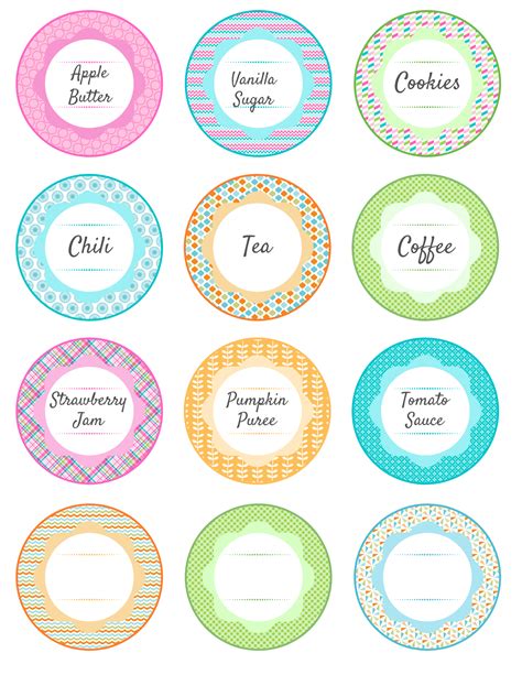 Free Printable Mason Jar Tags