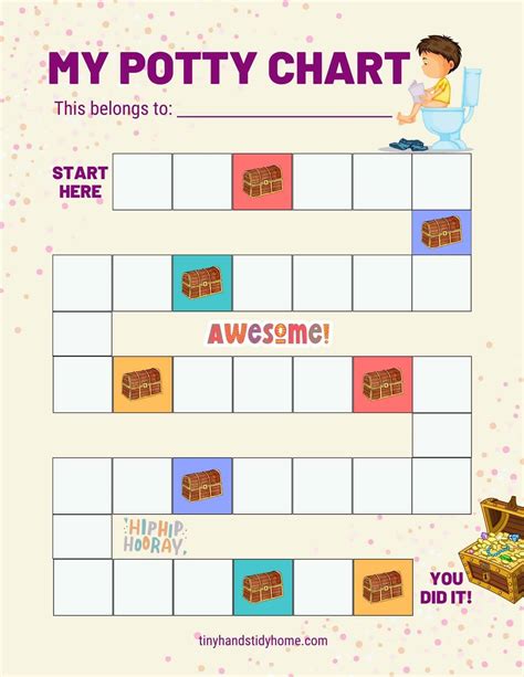 Free Printable Potty Training Charts