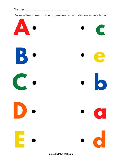 Free Printable Preschool Worksheets Letters