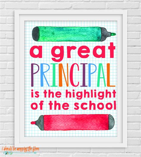 Free Printable Principal Appreciation Cards