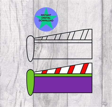 Free Printable Printable Buzz Lightyear Wings Template