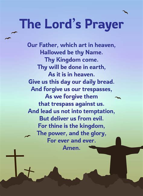 Free Printable Printable Lords Prayer